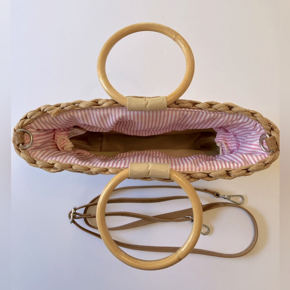NWOT Collection 18 Straw Bag - Picture 5 of 9